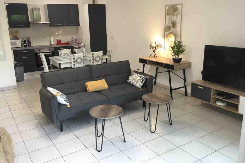 Spacieux Et Bel Appartement Avec Grande Terrasse Marseille Luaran gambar